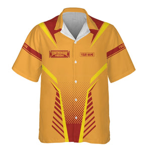 Railspirit Personalized Chicago South Shore and South Bend Railroad Hawaiian Shirt Unisex Train Shirt All Over Print