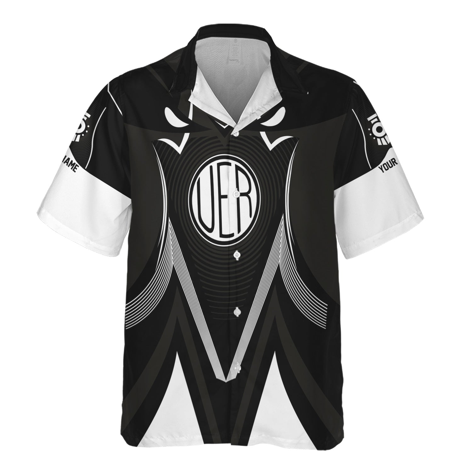 Railspirit Personalized Union Electric Railway Hawaiian Shirt Vibrant Graphic Pattern Shirt For Train Enthusiasts