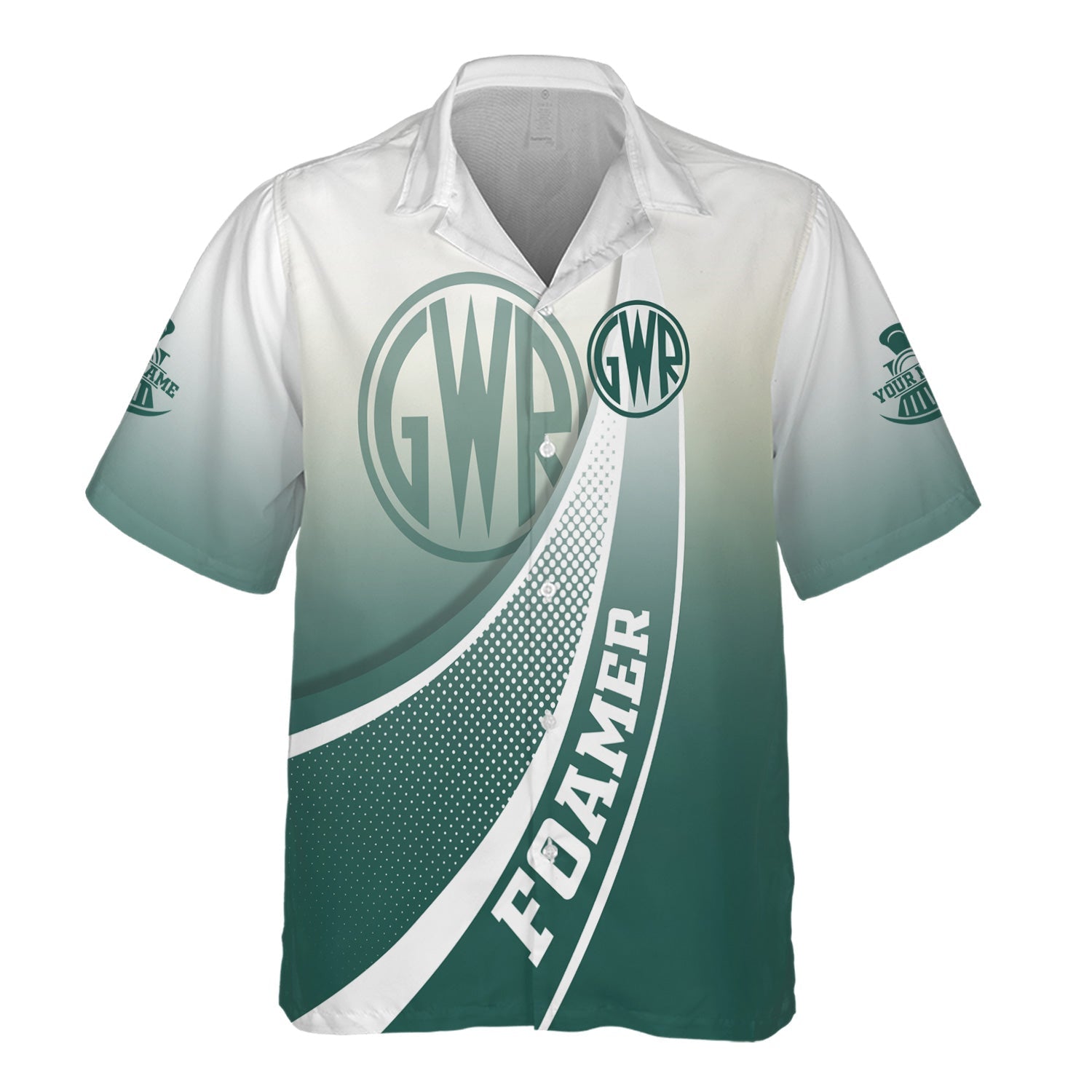 Railspirit Personalized Great Western Railway Hawaiian Shirt Railway-Themed Style Shirt Gift Idea For Trainspotter