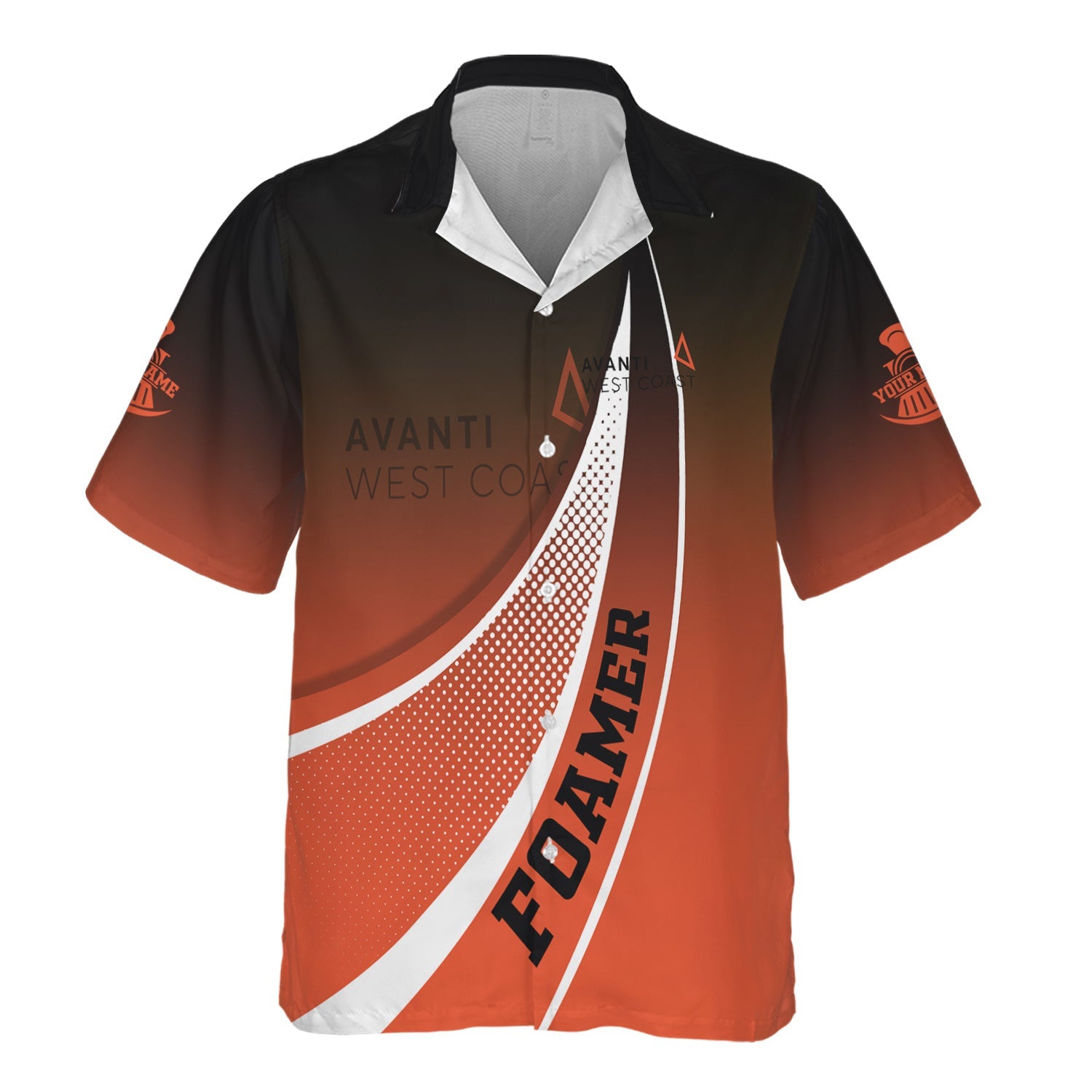 Railspirit Personalized Avanti West Coast Hawaiian Shirt Railway-Themed Style Shirt Gift Idea For Trainspotter
