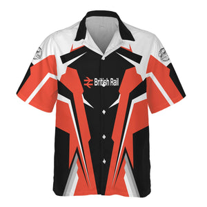 Railspirit Personalized British Railway Hawaiian Shirt Strong Line Style Train Unisex Shirt All Over Print
