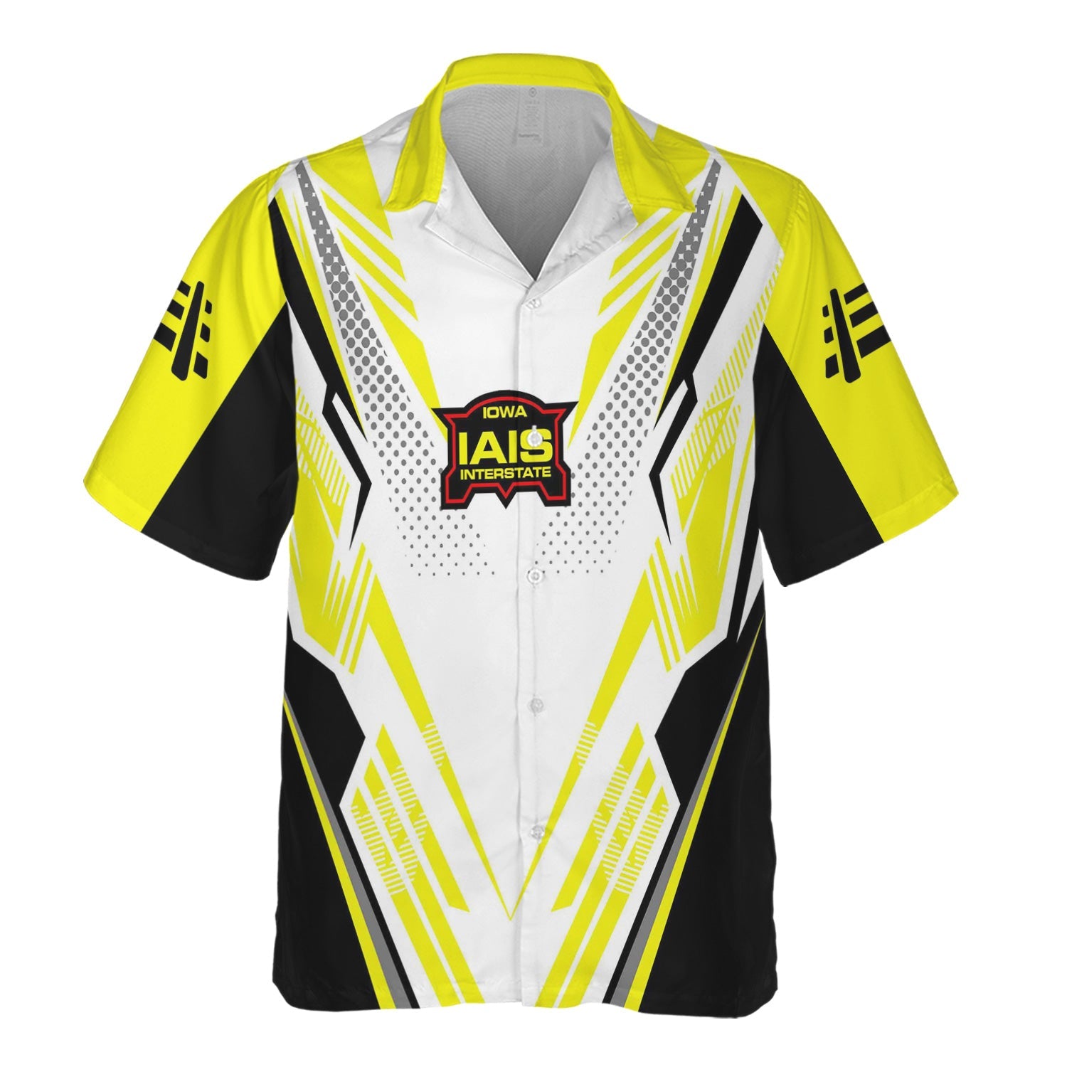 Railspirit Personalized Iowa Interstate Railroad Hawaiian Shirt Railroad Tribute Design IAIS Train Shirt for Train Lovers
