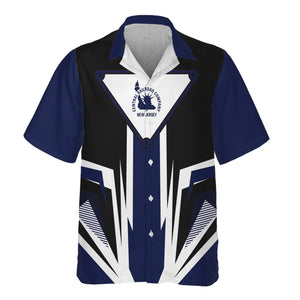Railspirit CNJ Jersey Central Railroad Hawaiian Shirt Bold Graphic Style All Over Printed Shirt