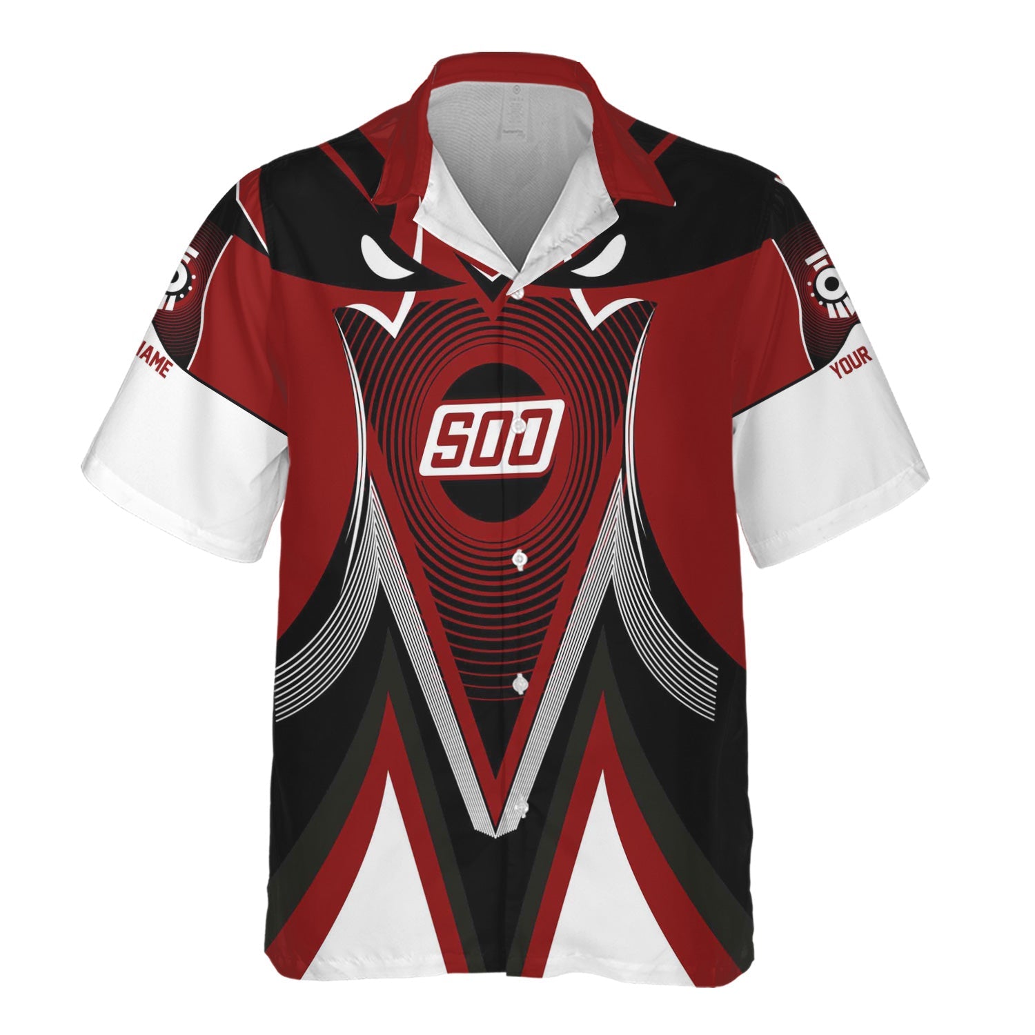 Railspirit Personalized Soo Line Railroad Hawaiian Shirt Vibrant Graphic Pattern Shirt For Train Enthusiasts