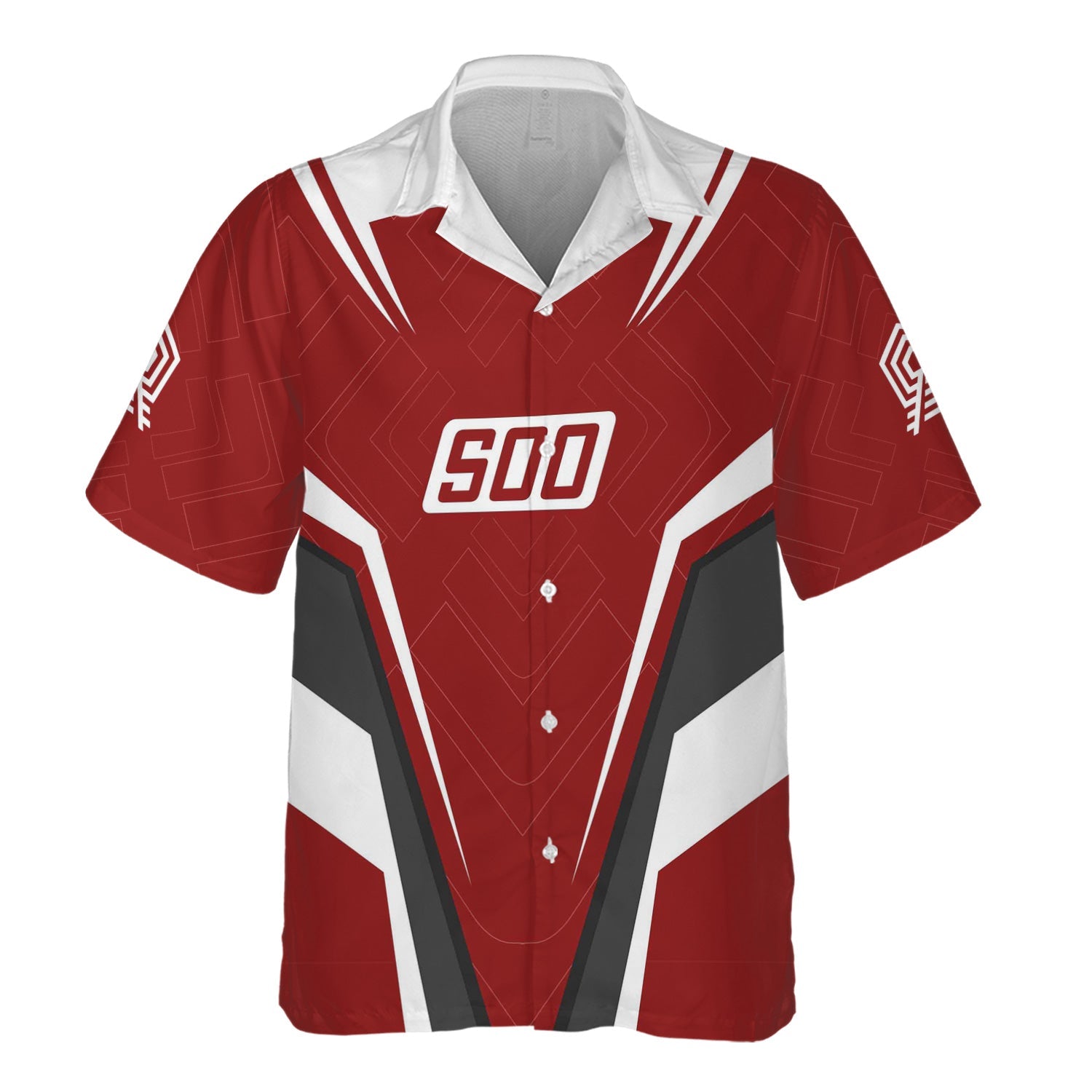 Railspirit Personalized Soo Line Railroad Hawaiian Shirt Railway Inspired Apparel Train Shirt For Train Lovers