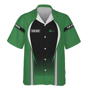 Railspirit Personalized Burlington Northern Railroad Hawaiian Shirt Stress Is Caused By Not Having Enough Trains Shirt All Over Print