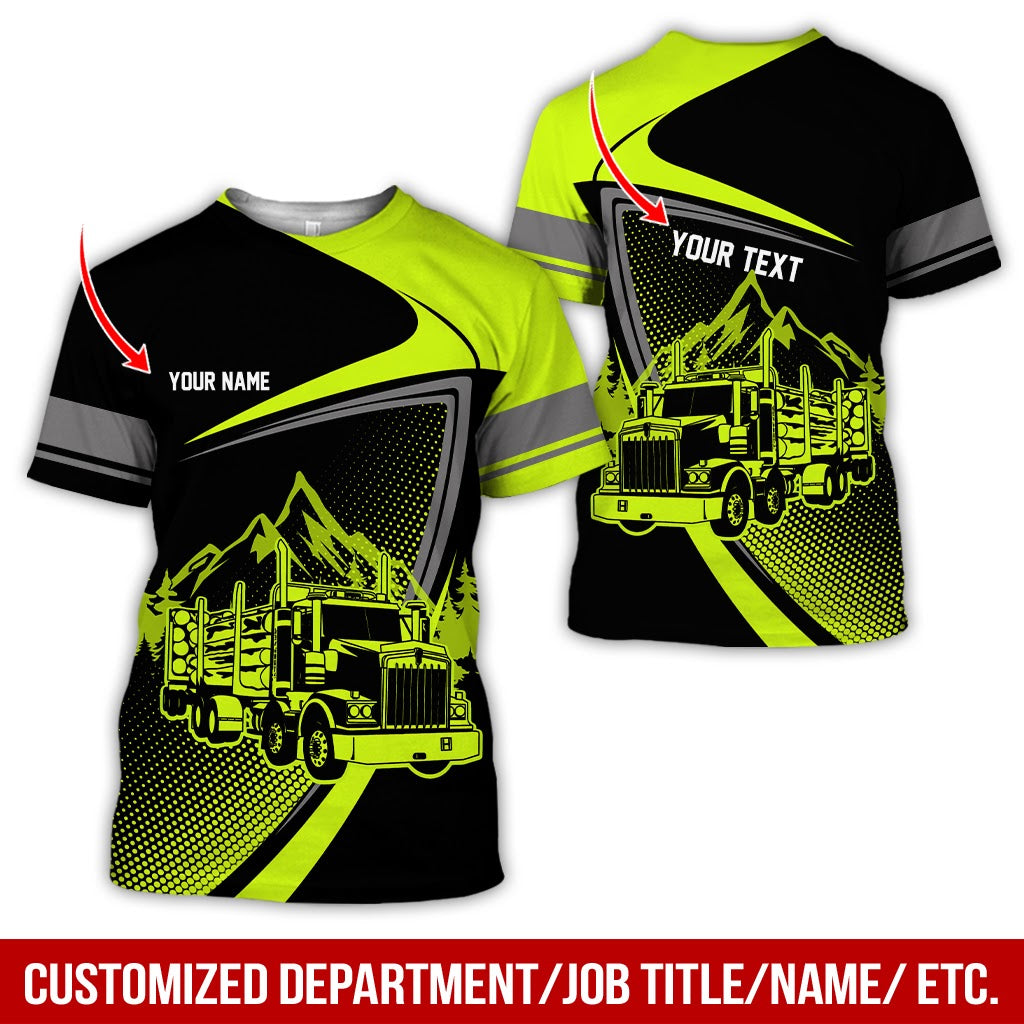Custom Name Tow Truck Uniform, Personalized Driver Gear for Tow Truck Operators