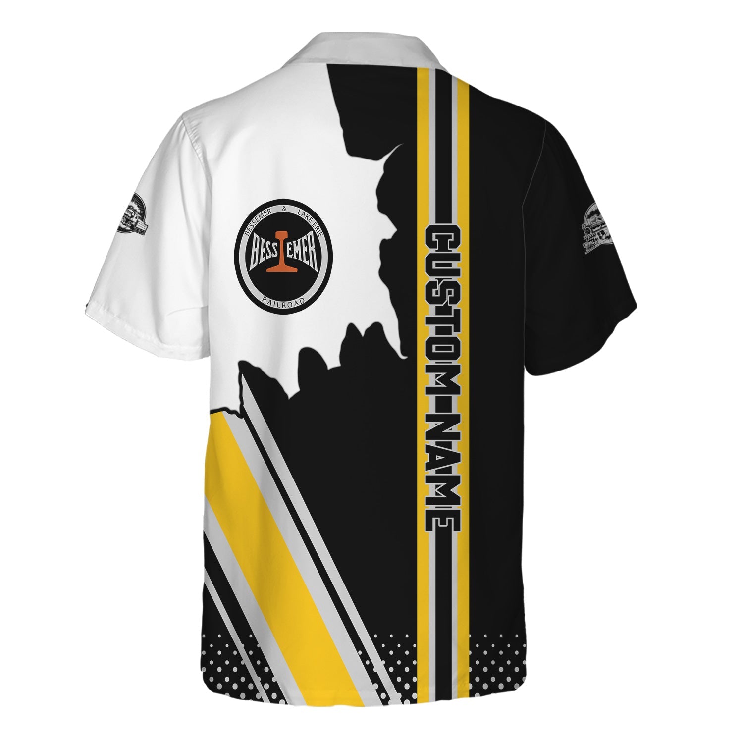 Railspirit Personalized Bessemer And Lake Erie Railroad Hawaiian Shirt All Over Printed Unisex Shirt