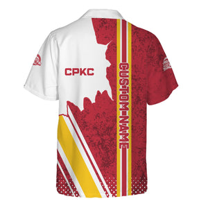 Railspirit Personalized Canadian Pacific Kansas City Hawaiian Shirt CPKC All Over Printed Unisex Shirt