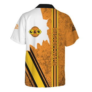 Railspirit Personalized Genesee & Wyoming Inc Railroad Hawaiian Shirt All Over Printed Unisex Shirt