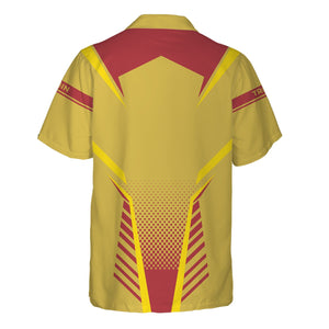 Railspirit Personalized Florida East Coast Railway Hawaiian Shirt Unisex Train Shirt All Over Print