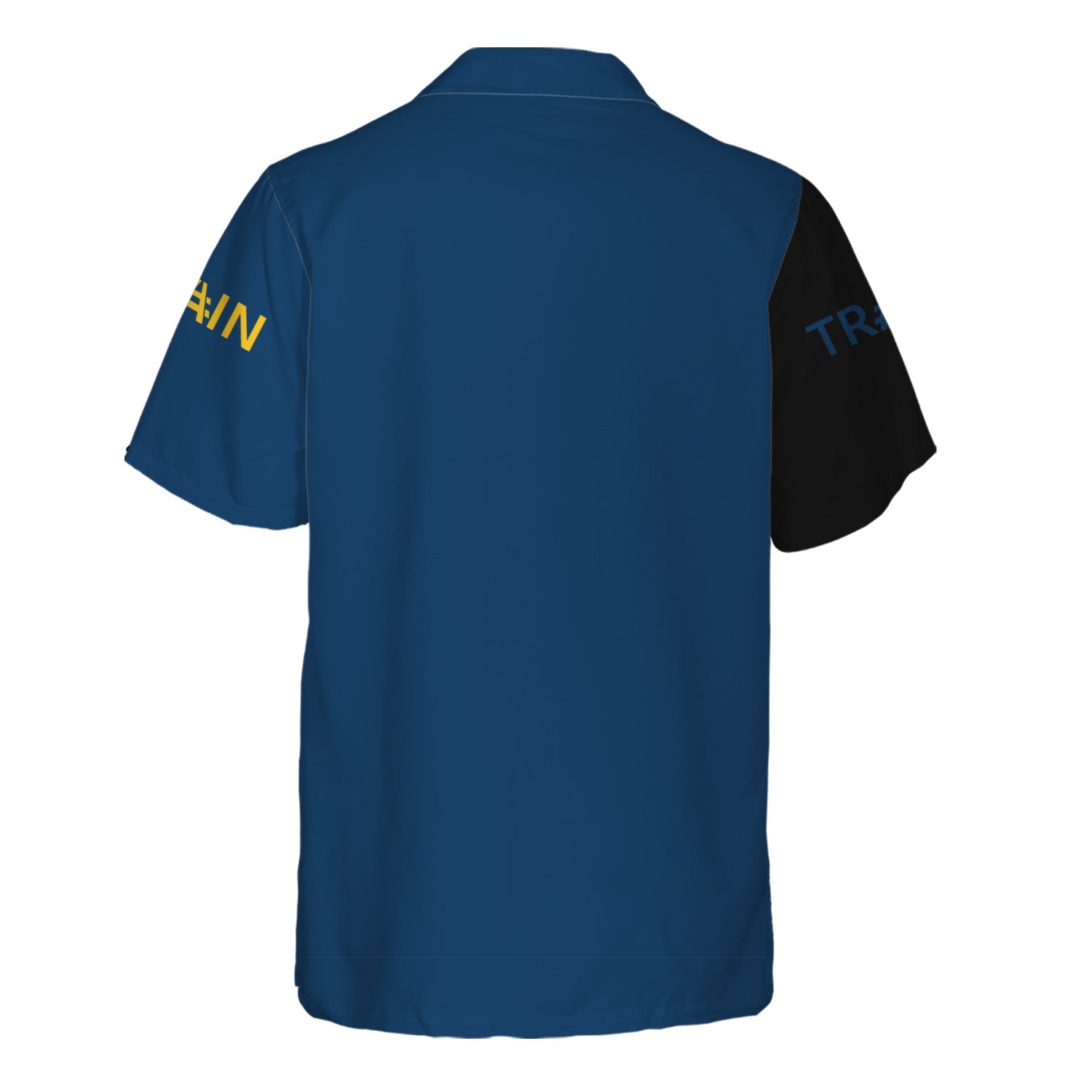 Railspirit Custom Name Alaska Railroad Hawaiian Shirt Railroad Crossing Sign Printed Train Shirt