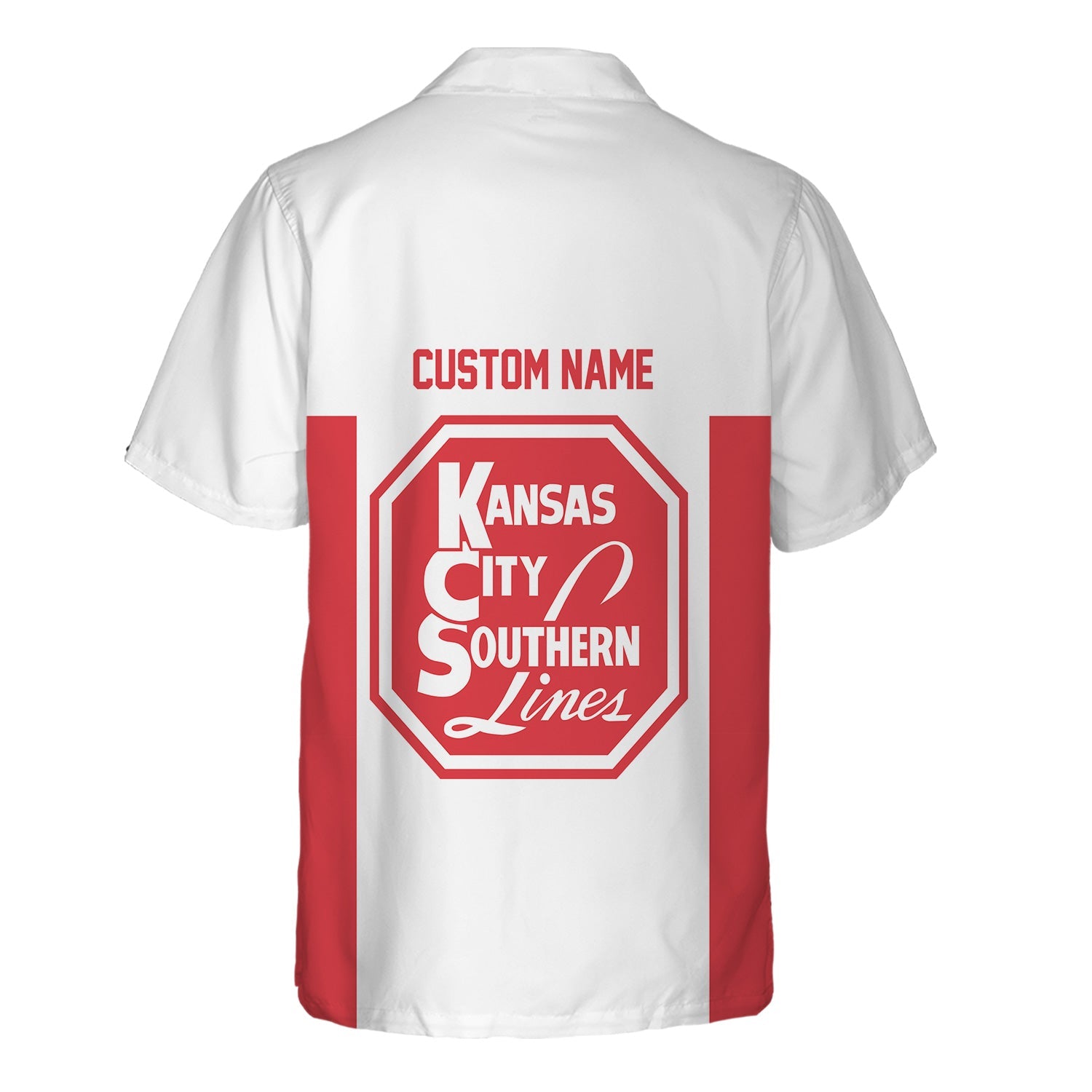 Railspirit Custom Name Kansas City Southern Hawaiian Shirt Yes I Need All Those Train Printed Shirt