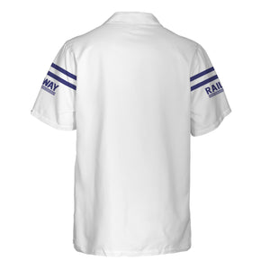 Railspirit Personalized CSX Transportation Railroad Hawaiian Shirt CSX Engine Graphic Shirt