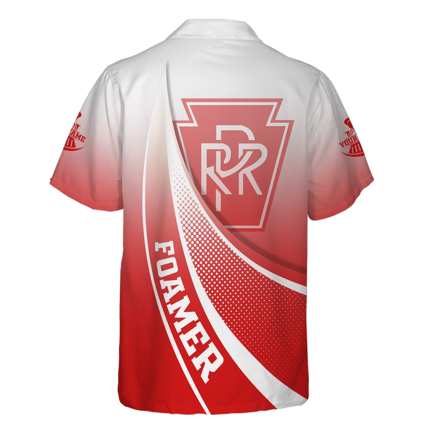 Railspirit Personalized Pennsylvania Railroad Hawaiian Shirt Railway-Themed Style Shirt Gift Idea For Trainspotter