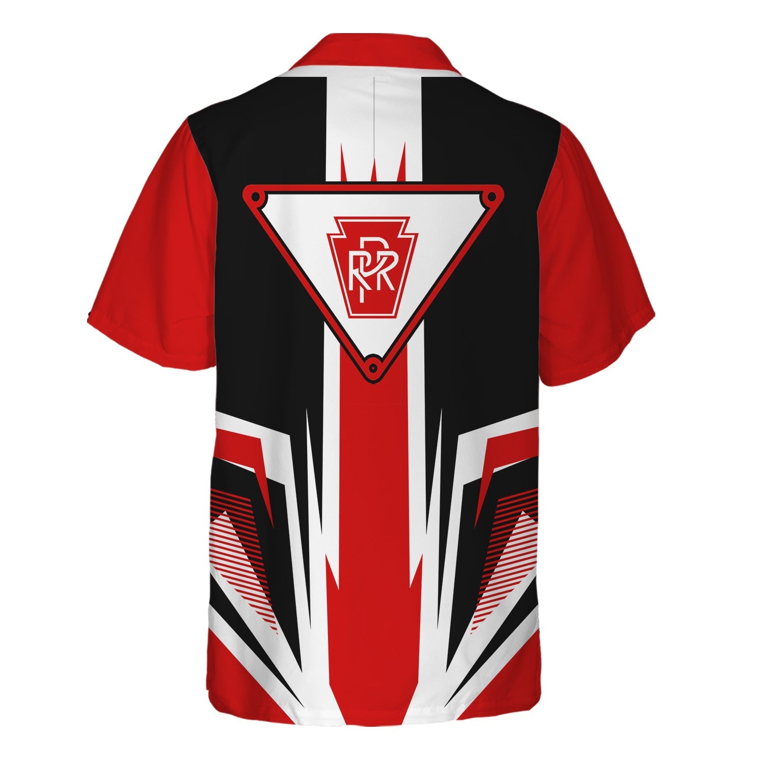 Railspirit Pennsylvania Railroad Hawaiian Shirt Bold Graphic Style All Over Printed Shirt