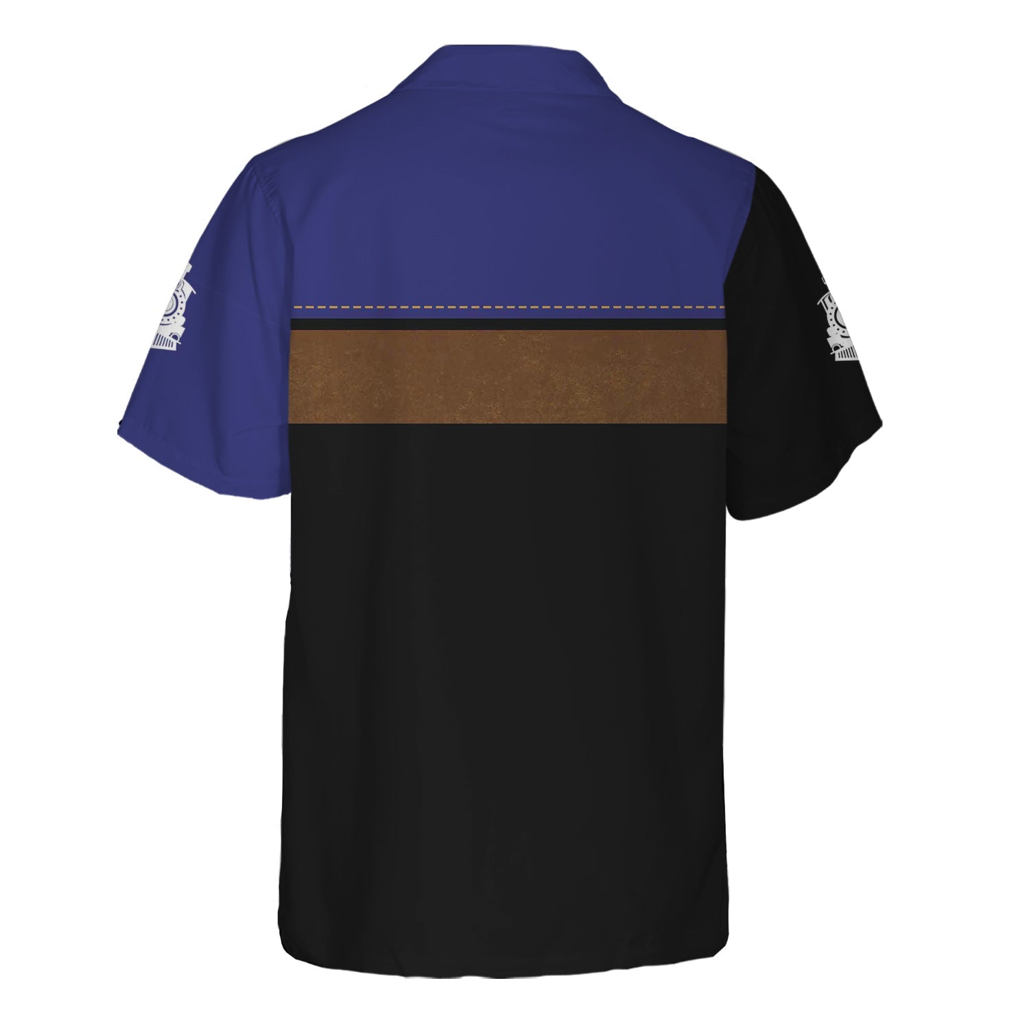 Railspirit Personalized Chicago, Burlington and Quincy Railroad Hawaiian Shirt You Need A Ride To The Train Station Shirt For Train Lovers