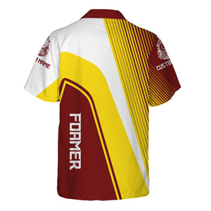 Railspirit Personalized Delaware, Lackawanna and Western Railroad Hawaiian Shirt Vibrant Striking Style DL&W Shirt For Rail Enthusiasts