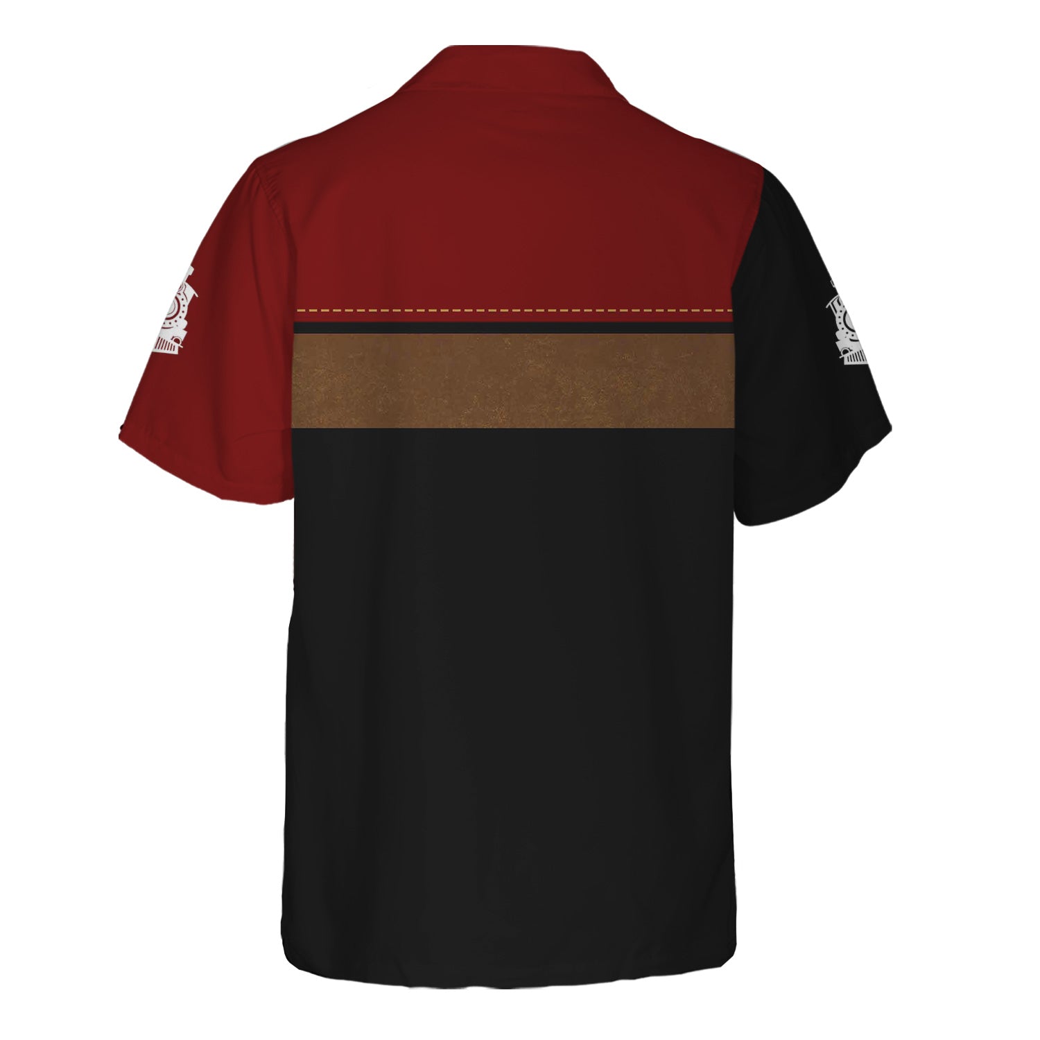 Railspirit Personalized Delaware, Lackawanna and Western Railroad Hawaiian Shirt You Need A Ride To The Train Station DL&W Shirt For Train Lovers