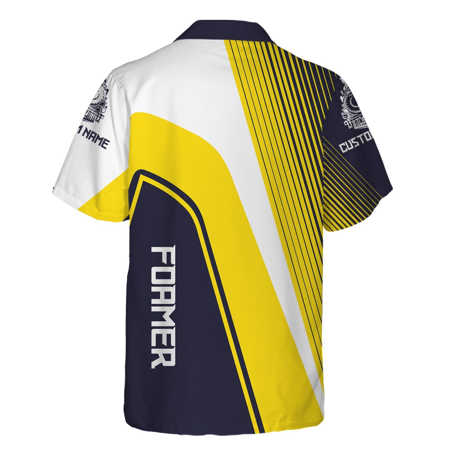 Railspirit Personalized Chessie System Railroad Hawaiian Shirt Vibrant Striking Style Shirt For Rail Enthusiasts