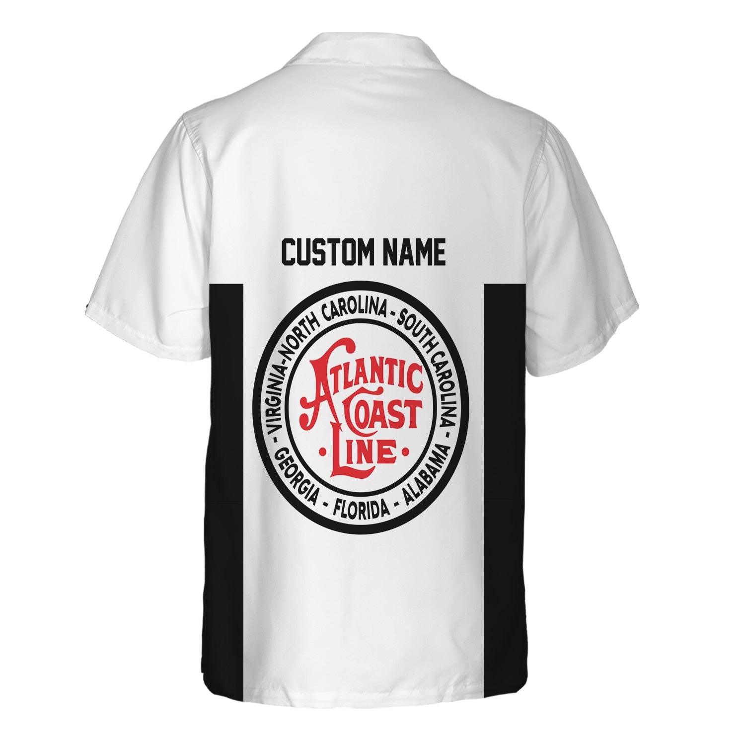 Railspirit Custom Name Atlantic Coast Line Railroad Hawaiian Shirt Yes I Need All Those Train Printed Shirt