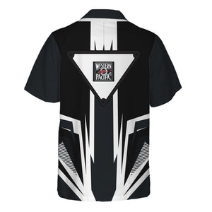 Railspirit Western Pacific Railroad Hawaiian Shirt Bold Graphic Style All Over Printed Shirt