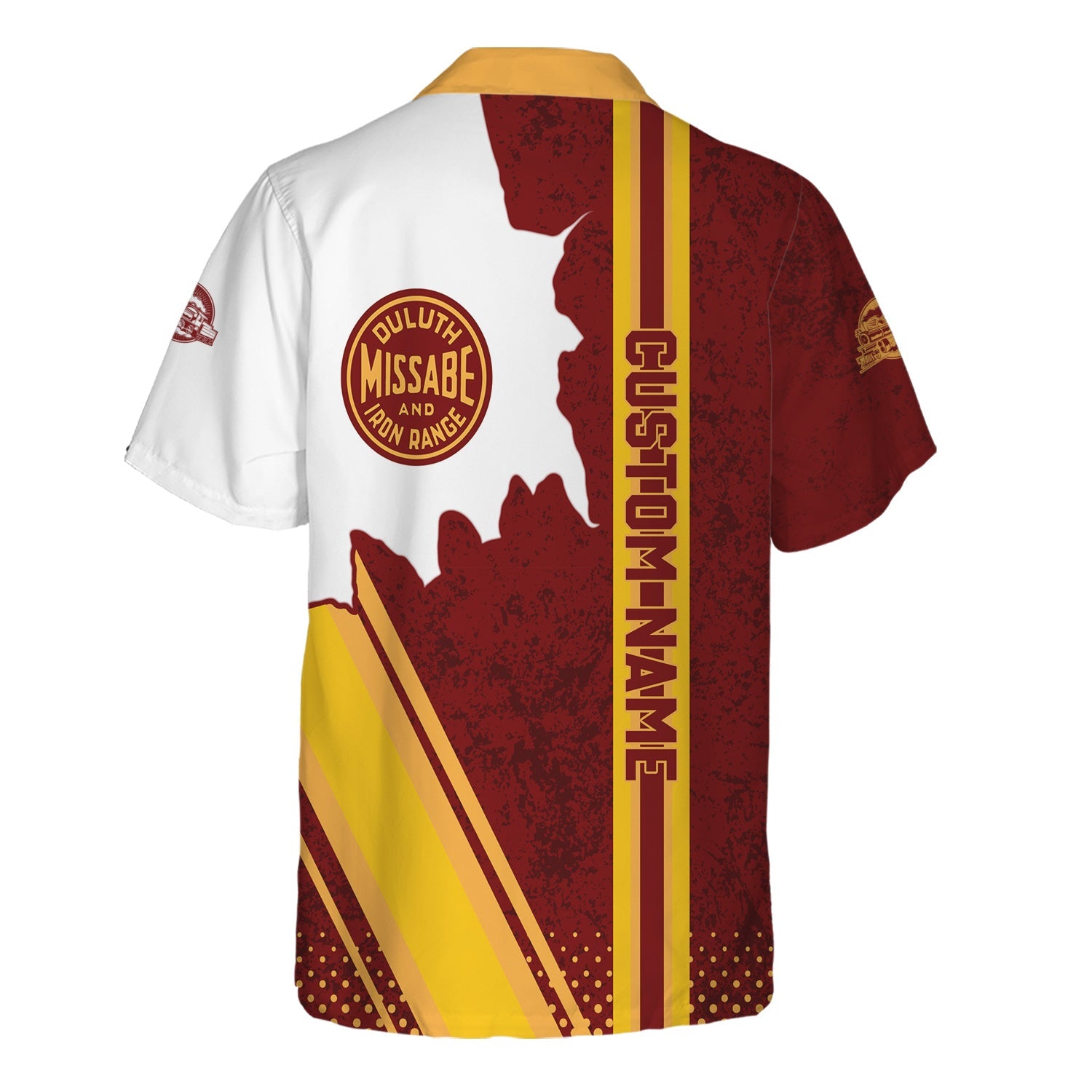 Railspirit Personalized Duluth, Missabe, & Iron Range Railroad Hawaiian Shirt All Over Printed Unisex Shirt