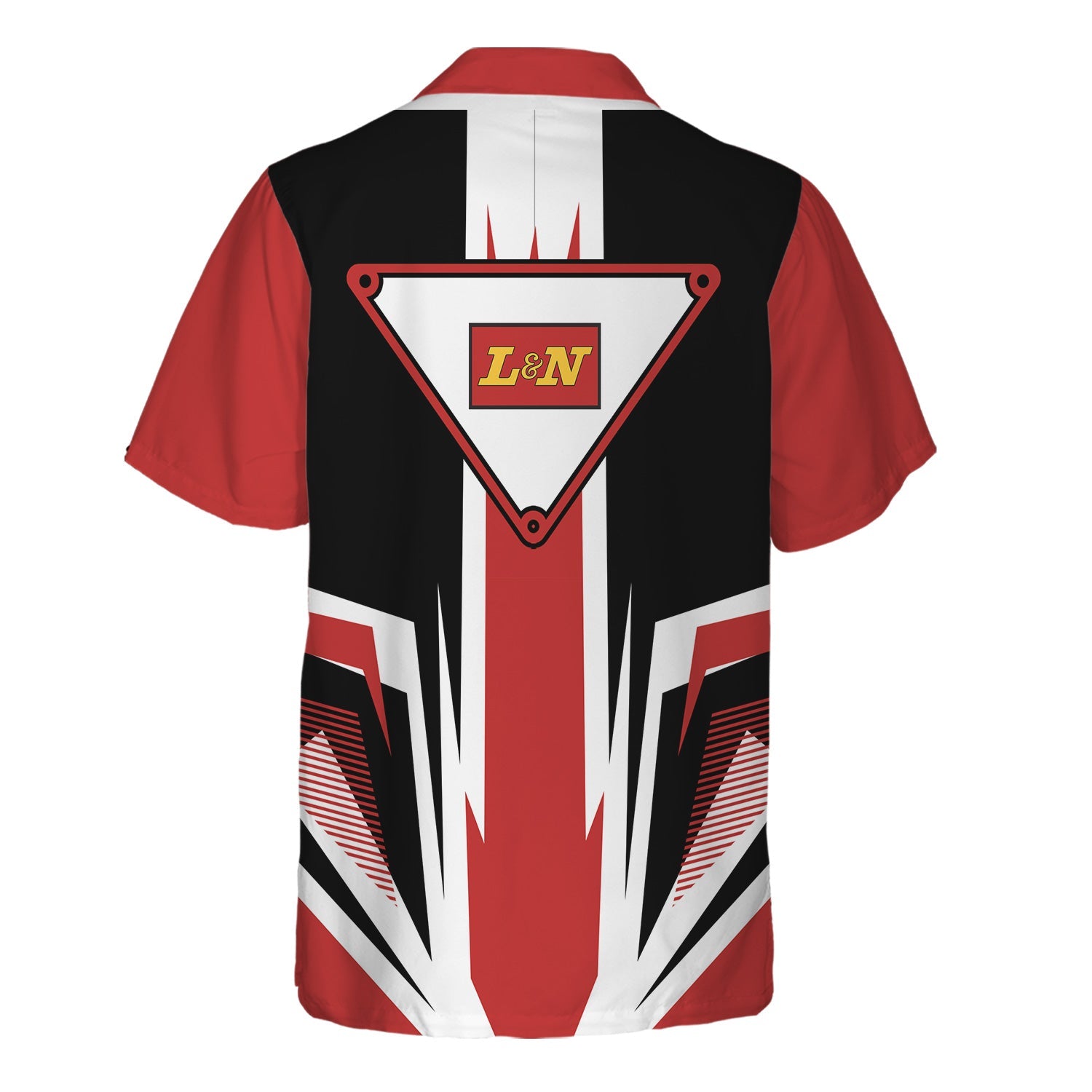 Railspirit Louisville and Nashville Railroad Hawaiian Shirt Bold Graphic Style L&N All Over Printed Shirt