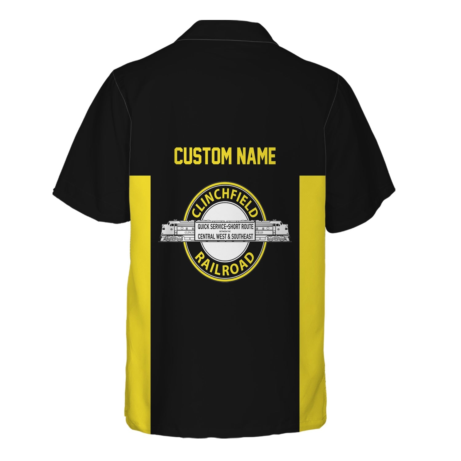 Railspirit Custom Name Clinchfield Railroad Hawaiian Shirt Yes I Need All Those Train Printed Shirt