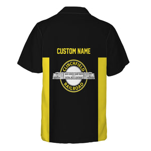 Railspirit Custom Name Clinchfield Railroad Hawaiian Shirt Yes I Need All Those Train Printed Shirt