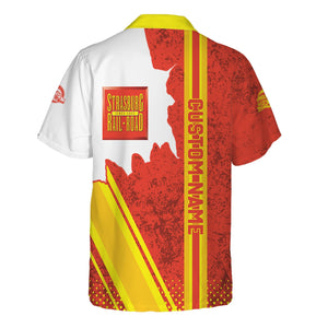 Railspirit Personalized Strasburg Railroad Hawaiian Shirt All Over Printed Unisex Shirt
