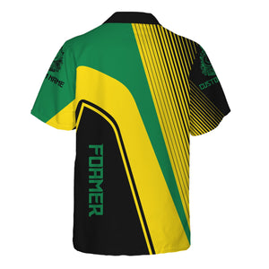 Railspirit Personalized Pittsburgh And Lake Erie Railroad Hawaiian Shirt Vibrant Striking Style Shirt For Rail Enthusiasts