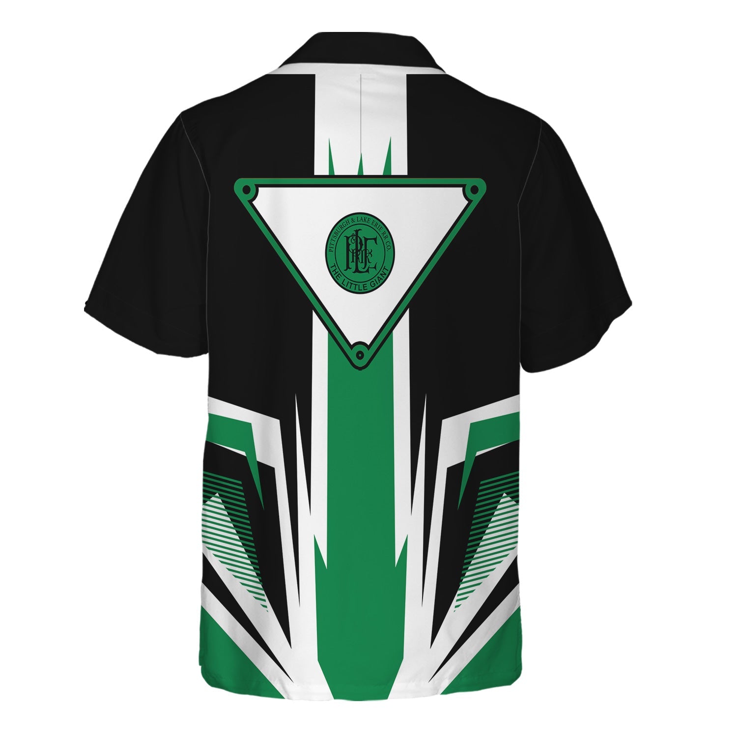 Railspirit Pittsburgh And Lake Erie Railroad Hawaiian Shirt Bold Graphic Style All Over Printed Shirt