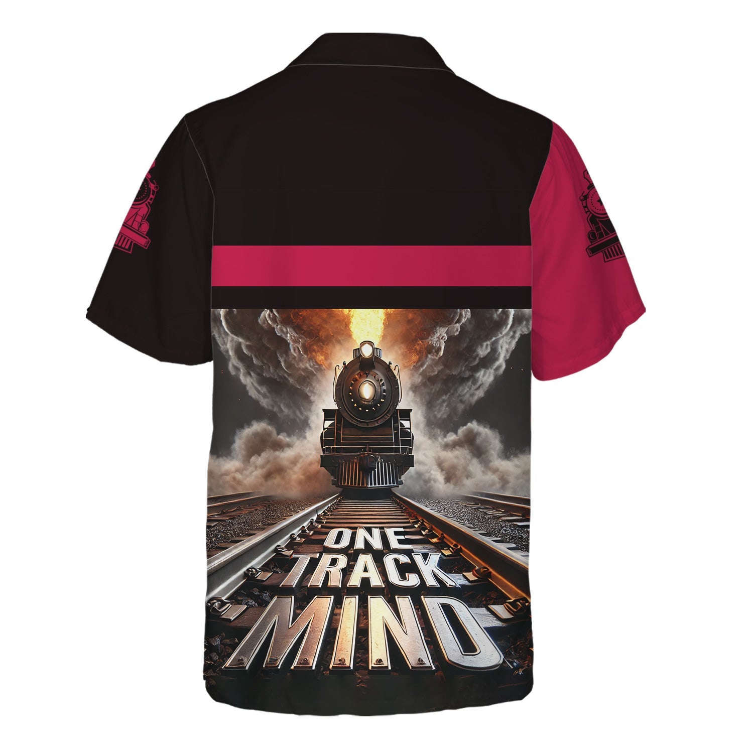 Railspirit Personalized Durango And Silverton Narrow Gauge Railroad Hawaiian Shirt One Track Mind Train Printed Shirt