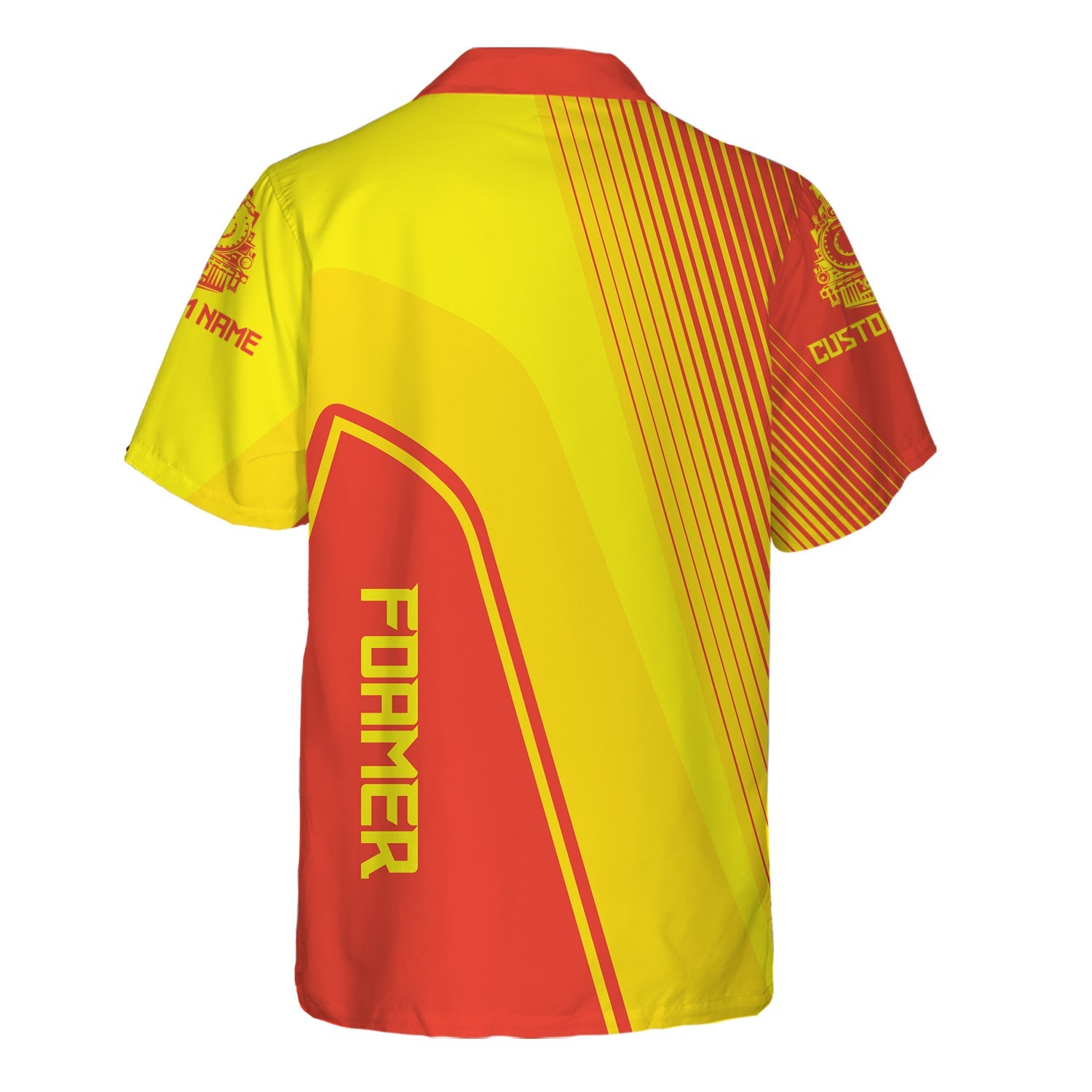 Railspirit Personalized Strasburg Railroad Hawaiian Shirt Vibrant Striking Style Shirt For Rail Enthusiasts