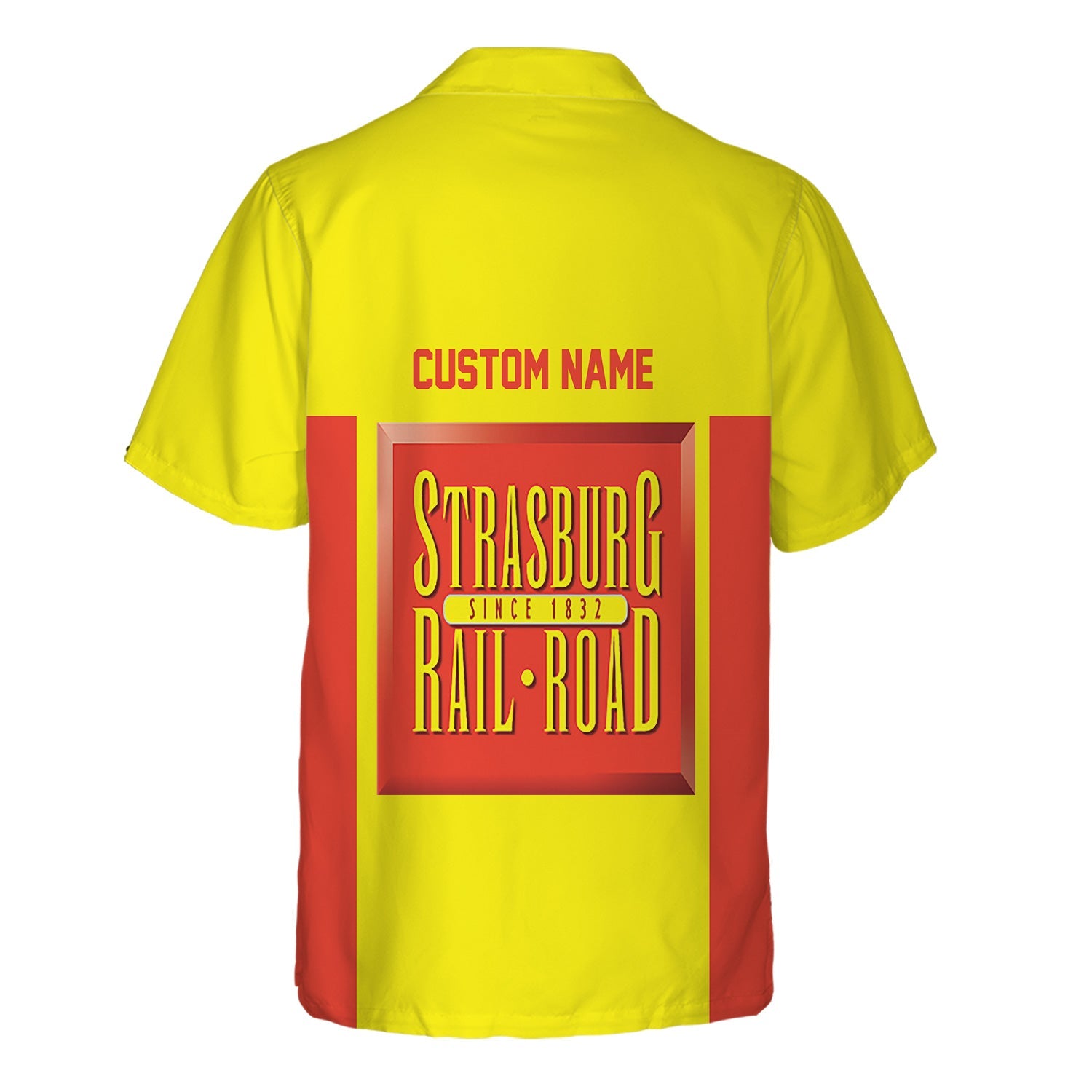 Railspirit Custom Name Strasburg Railroad Hawaiian Shirt Yes I Need All Those Train Printed Shirt