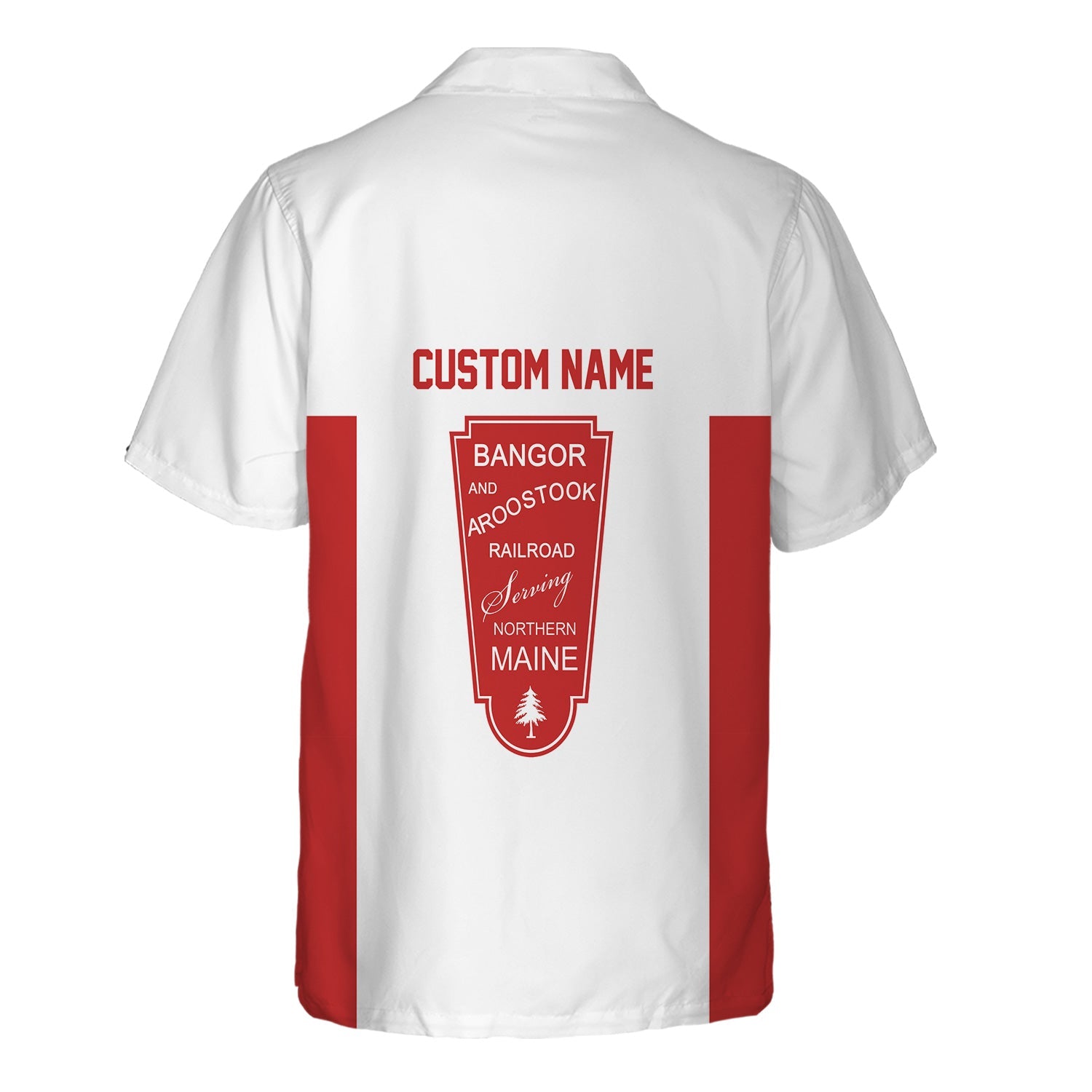 Railspirit Custom Name Bangor And Aroostook Railroad Hawaiian Shirt Yes I Need All Those Train Printed Shirt