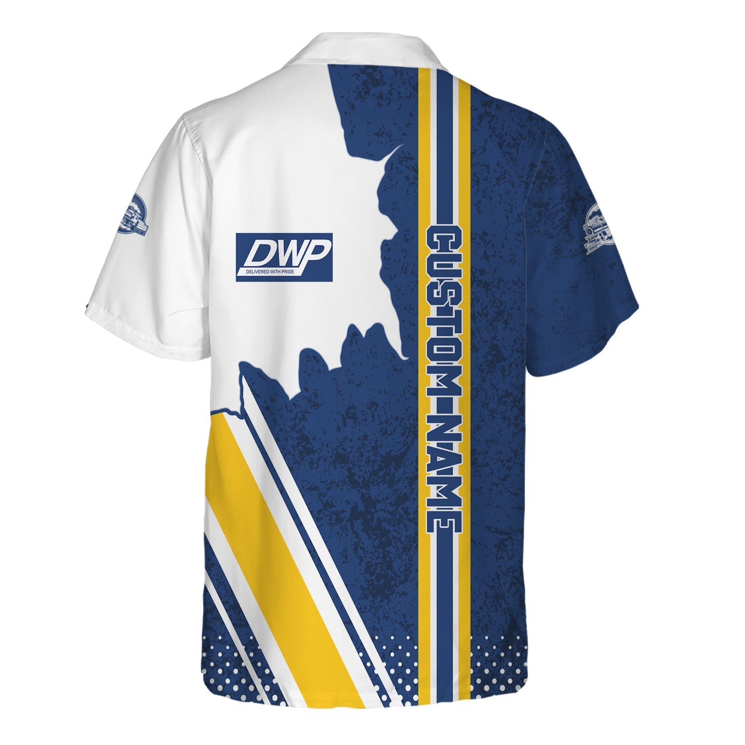 Railspirit Personalized Duluth, Winnipeg and Pacific Railway Hawaiian Shirt All Over Printed Unisex Shirt