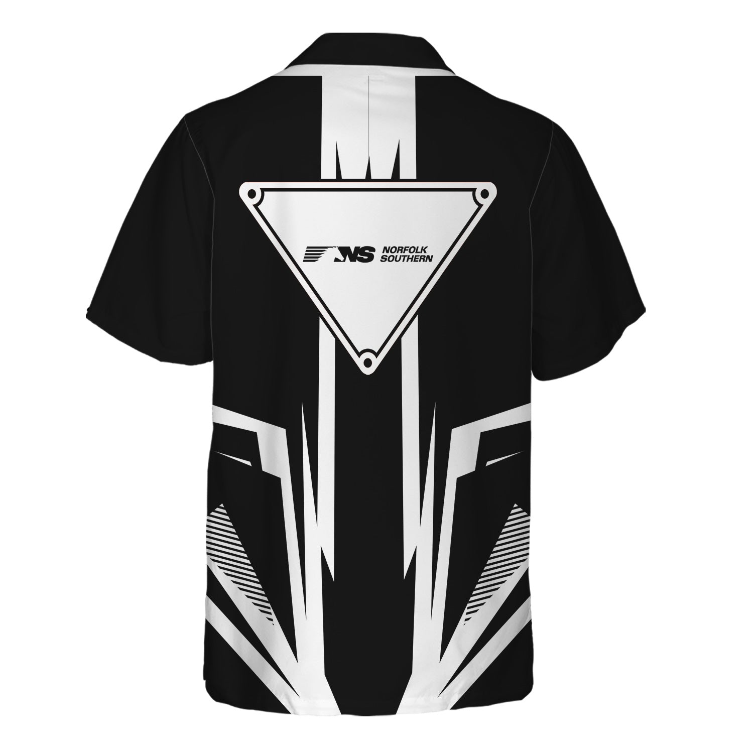 Railspirit Norfolk Southern Railway Hawaiian Shirt Bold Graphic Style All Over Printed Shirt