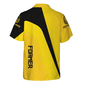 Railspirit Personalized Central of Georgia Railway Hawaiian Shirt Vibrant Striking Style Shirt For Rail Enthusiasts