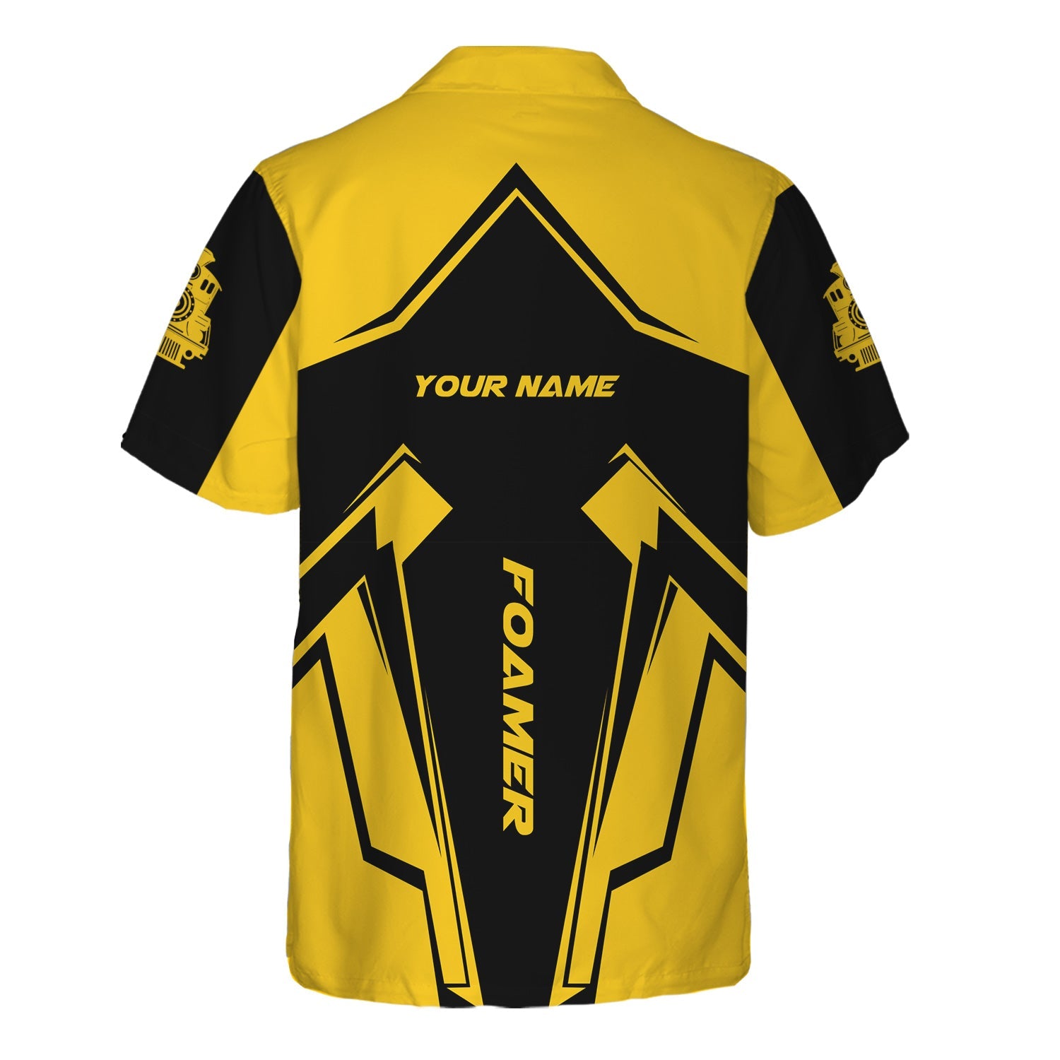 Railspirit Personalized Central of Georgia Railway Hawaiian Shirt Railway Trainspotter Style Shirt Gift Idea For Foamers