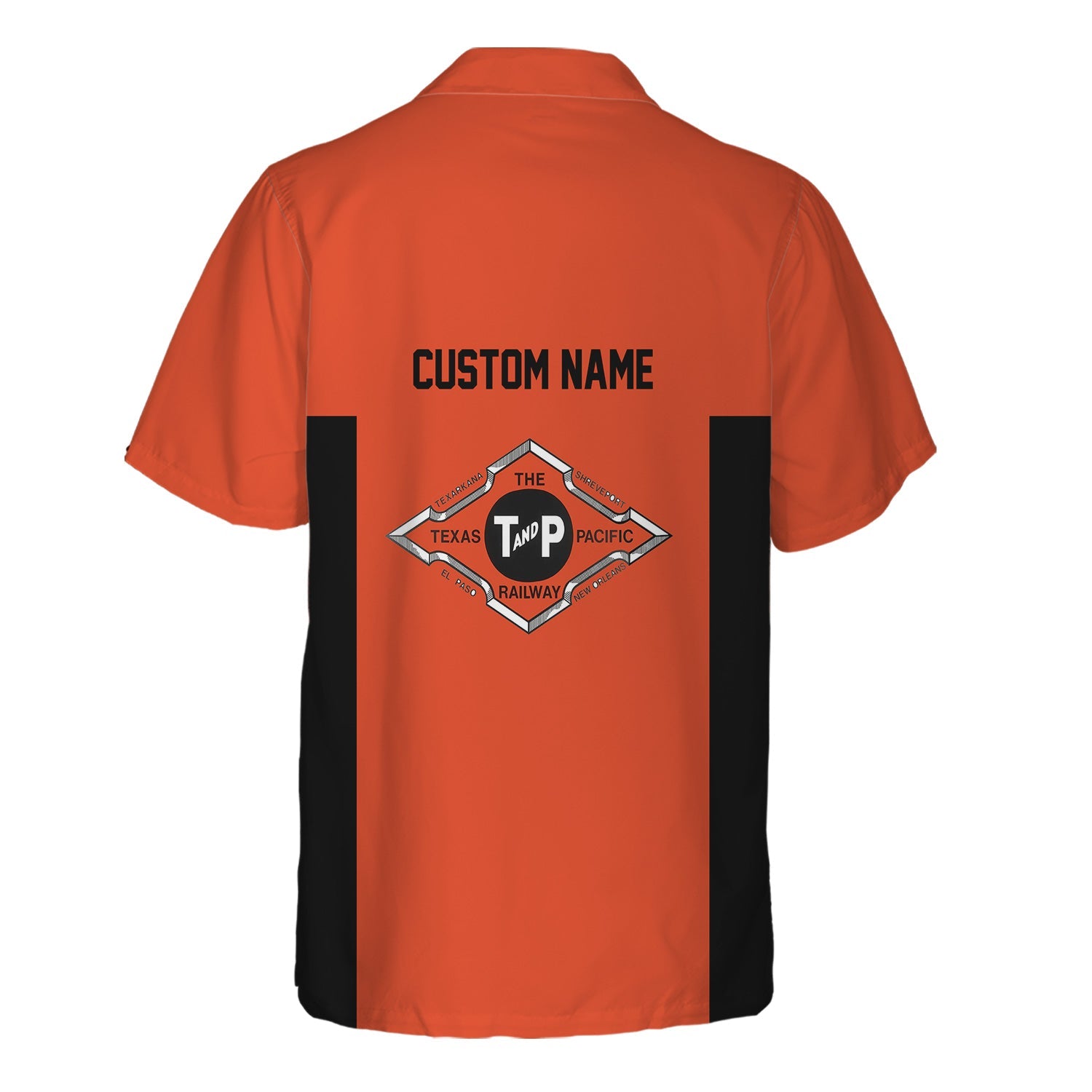 Railspirit Custom Name Texas and Pacific Railway Hawaiian Shirt Yes I Need All Those Train Printed Shirt