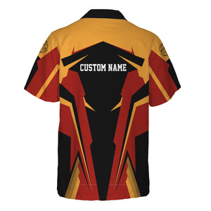 Railspirit Personalized Chicago South Shore and South Bend Railroad Hawaiian Shirt Strong Line Style Train Unisex Shirt All Over Print