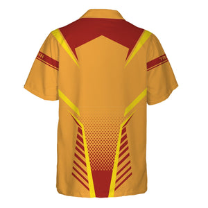 Railspirit Personalized Chicago South Shore and South Bend Railroad Hawaiian Shirt Unisex Train Shirt All Over Print