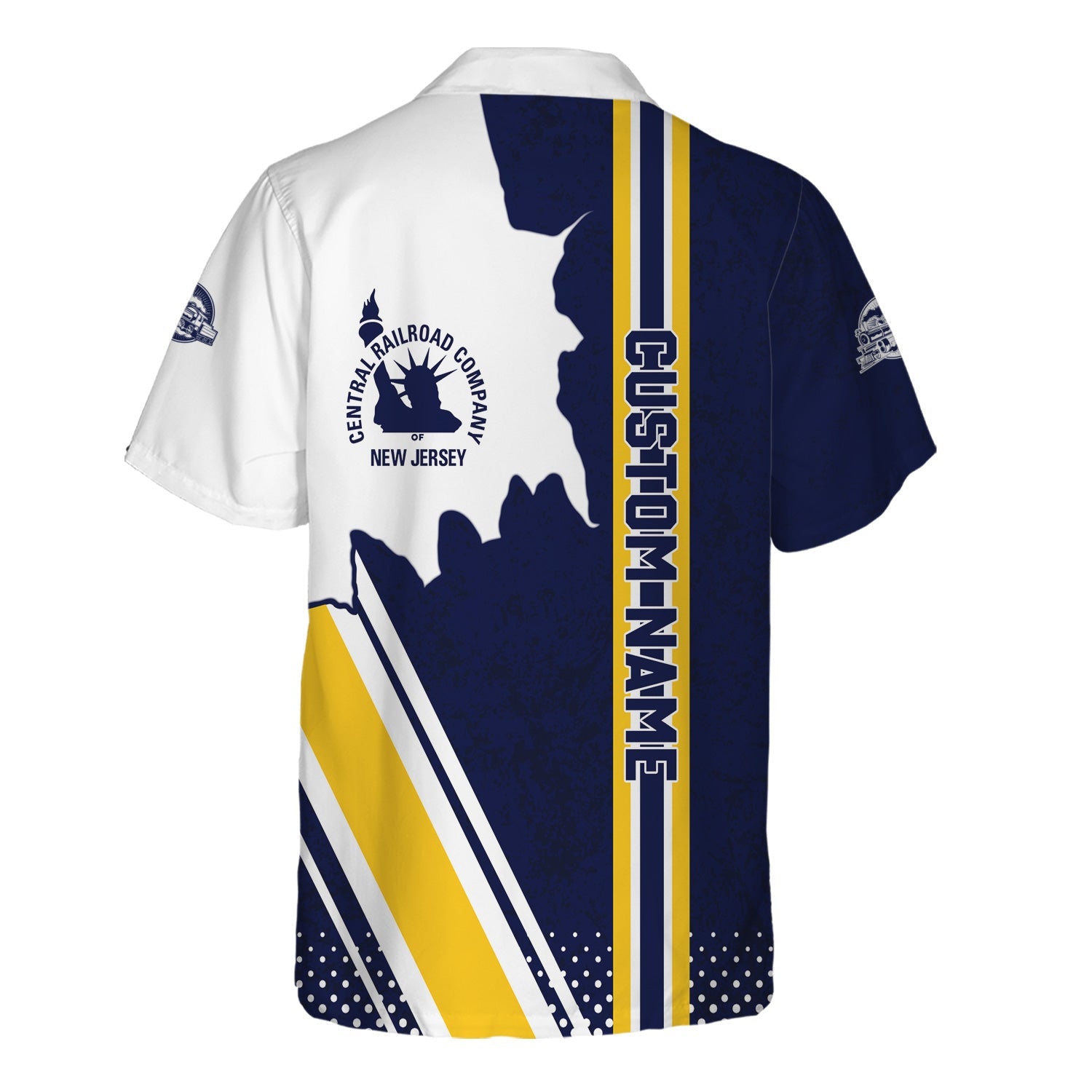 Railspirit Personalized CNJ Jersey Central Railroad Hawaiian Shirt All Over Printed Unisex Shirt