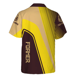 Railspirit Personalized London, Midland and Scottish Railway Hawaiian Shirt Vibrant Striking Style Shirt For Rail Enthusiasts