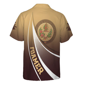 Railspirit Personalized London, Midland and Scottish Railway Hawaiian Shirt Railway-Themed Style Shirt Gift Idea For Trainspotter