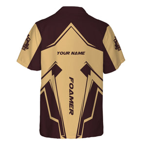 Railspirit Personalized London, Midland and Scottish Railway Hawaiian Shirt Railway Trainspotter Style Shirt Gift Idea For Foamers