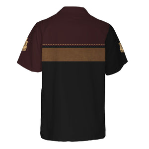 Railspirit Personalized London, Midland and Scottish Railway Hawaiian Shirt You Need A Ride To The Train Station Shirt For Train Lovers