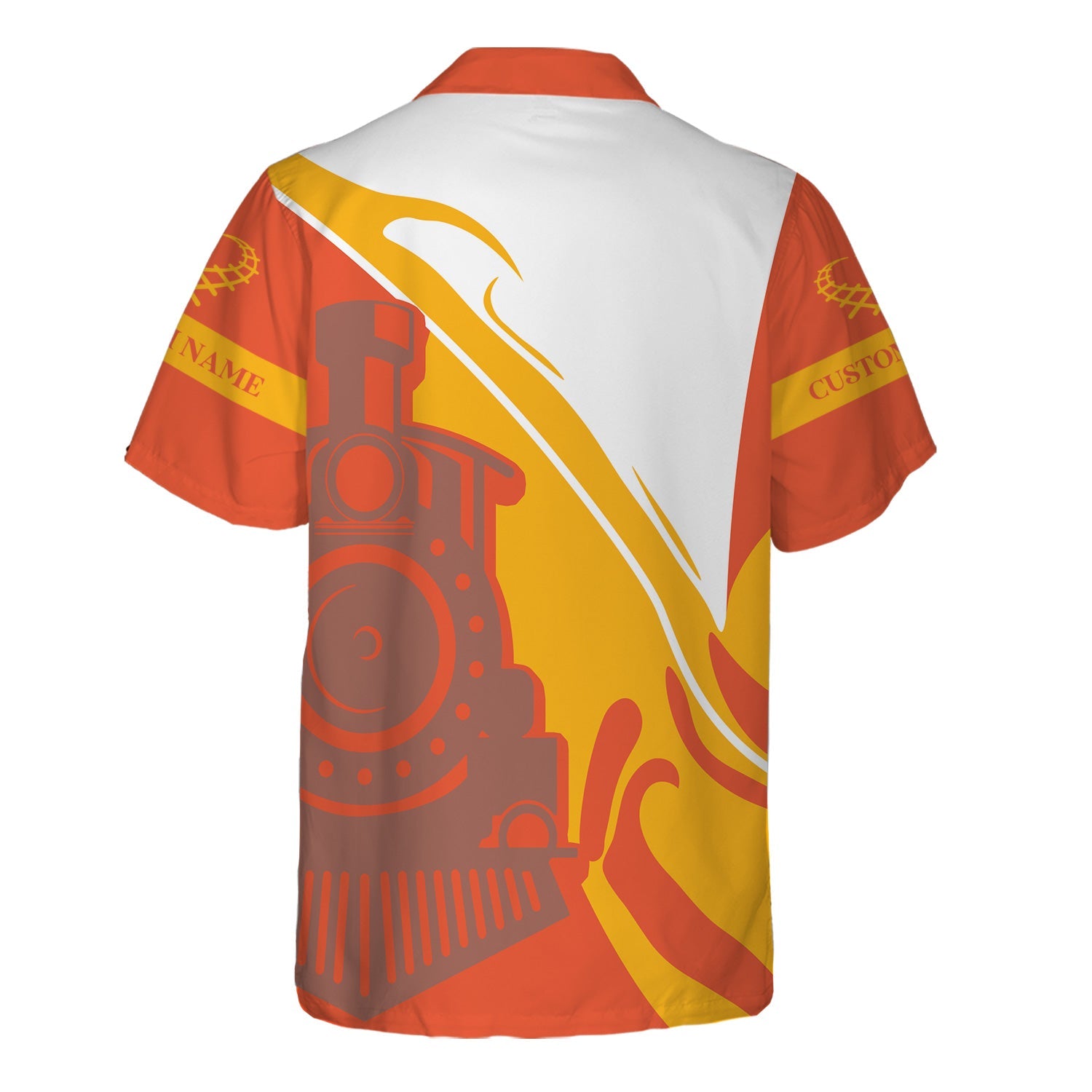 Railspirit Personalized Avanti West Coast Hawaiian Shirt Flame-Inspired Style Shirt Gift Idea For Train Lovers